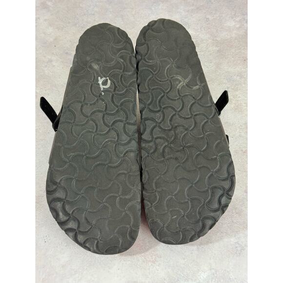 Birkenstock Women's Mayari US 8 EU 39 Birko-Flor Purple Metallic Strappy Sandals - Picture 5 of 14